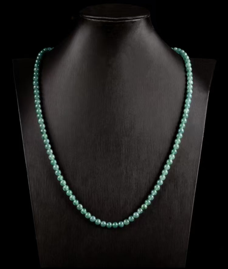 Good Fortune Jade Pendant Necklace,Natural Grade A Certified Myanmar Jadeite