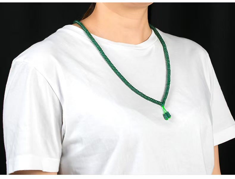 Good Fortune Jade Pendant Necklace,Natural Grade A Certified Myanmar Jadeite