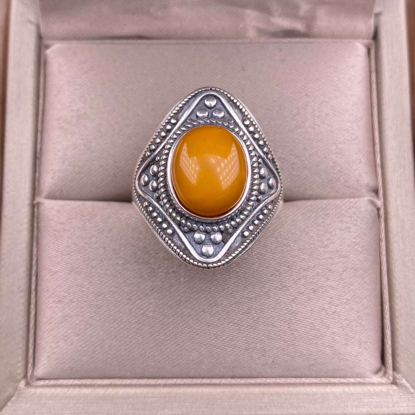 beeswax S925 ring