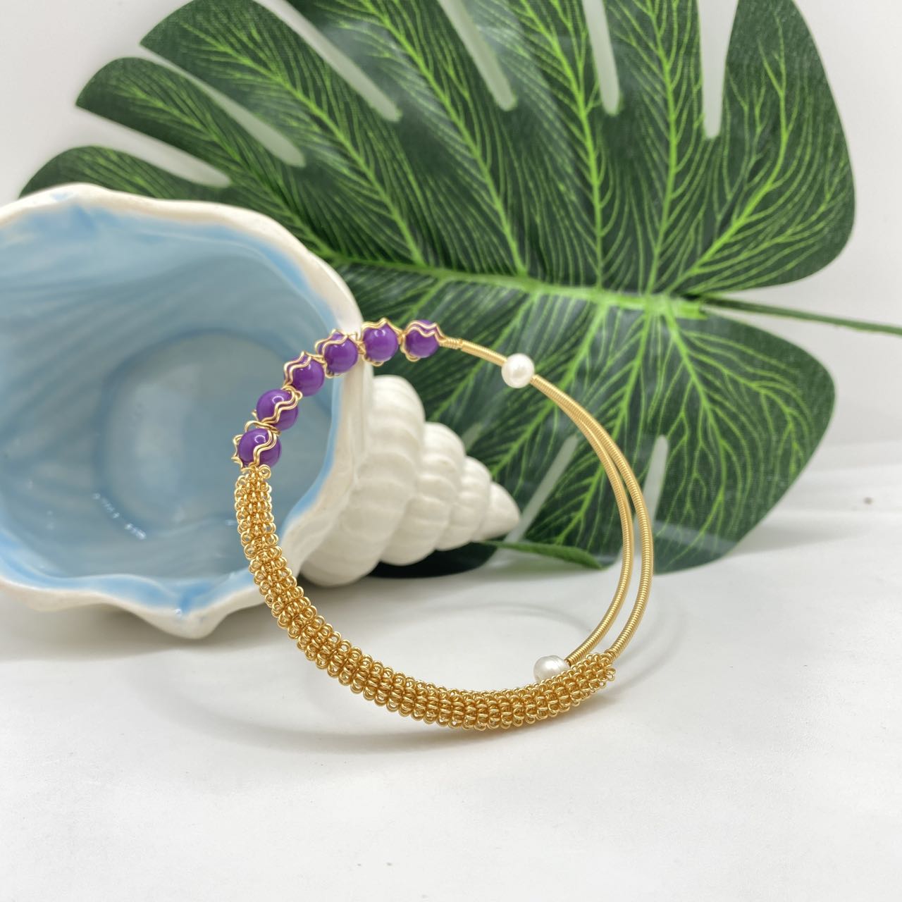 wire wrapped bracelet