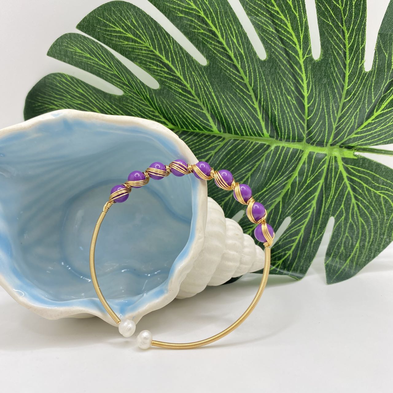 wire wrapped bracelet