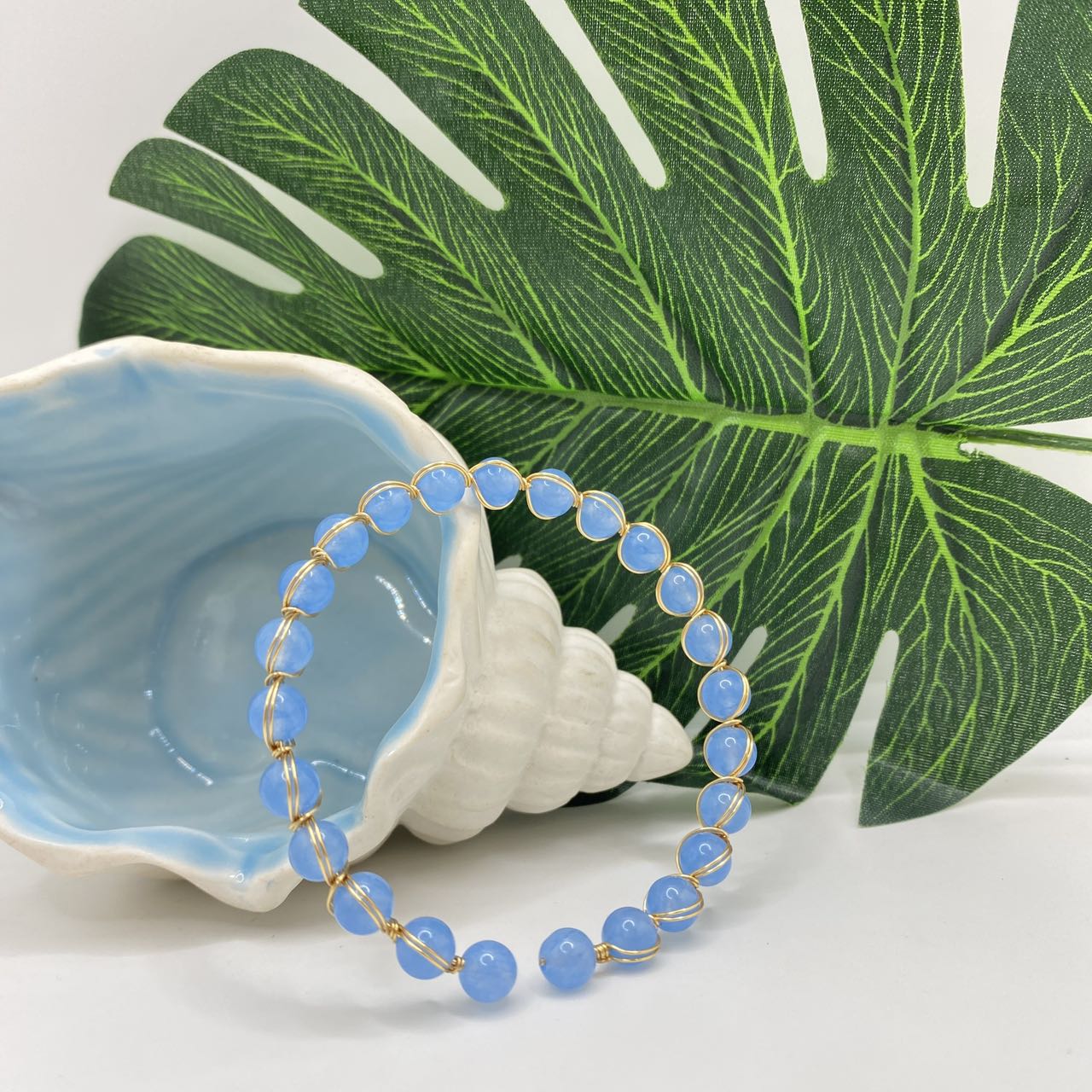 wire wrapped bracelet