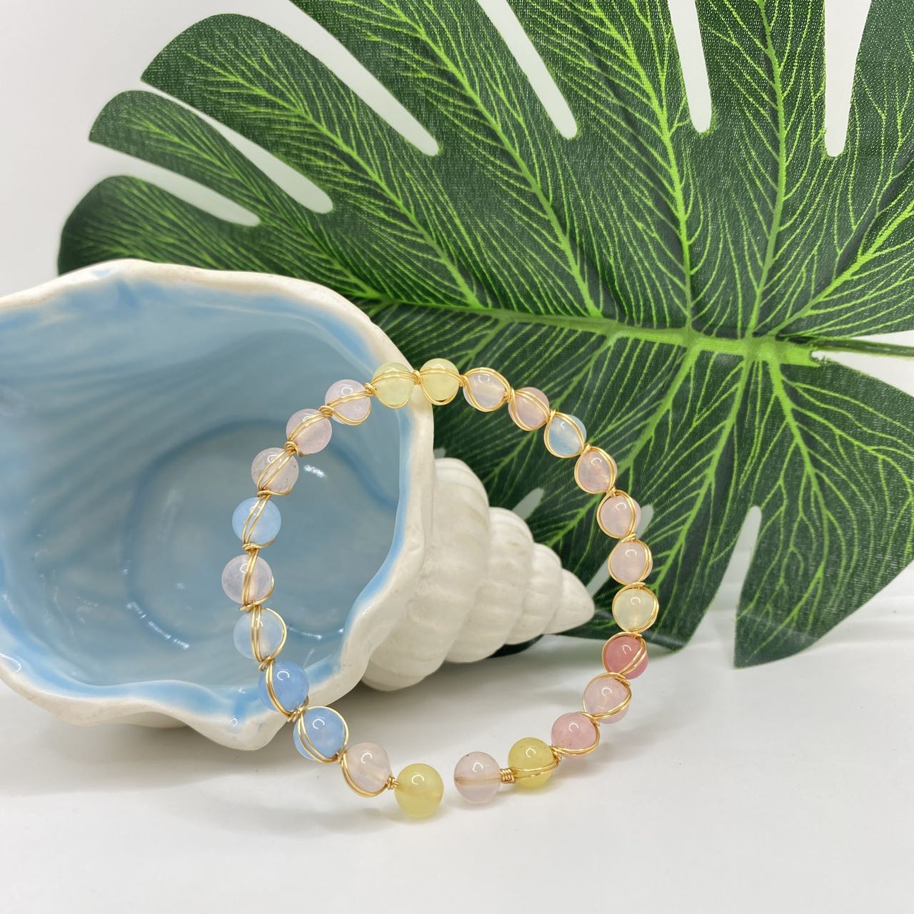wire wrapped bracelet