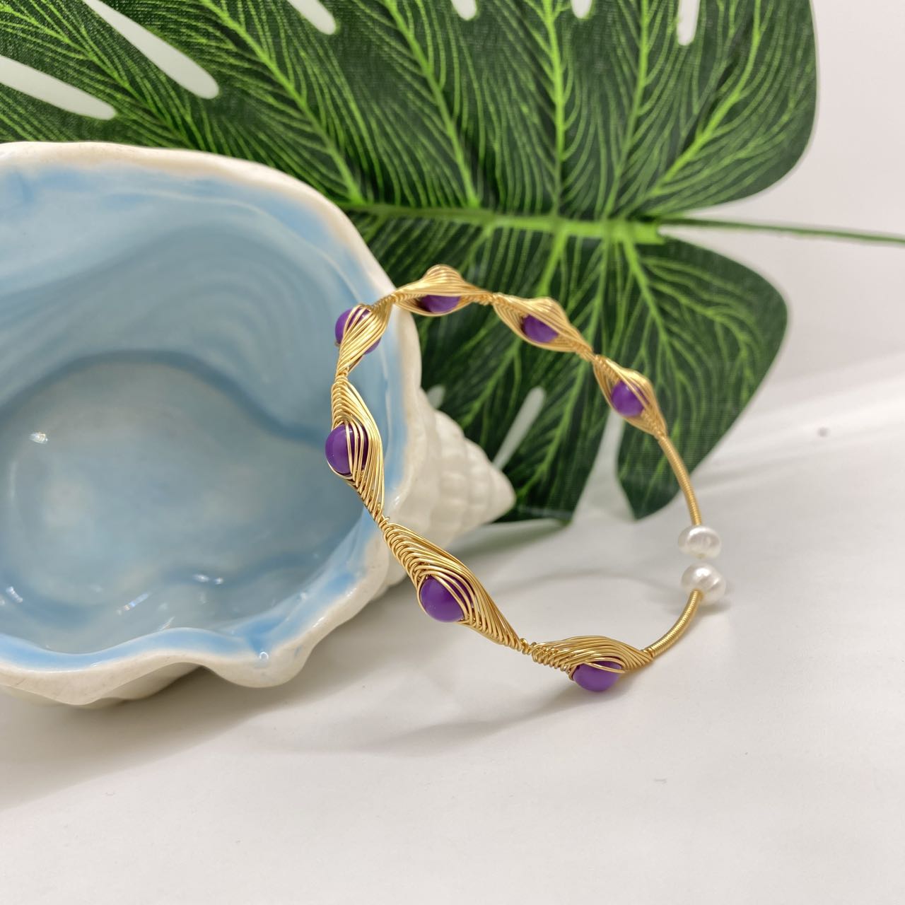 wire wrapped bracelet