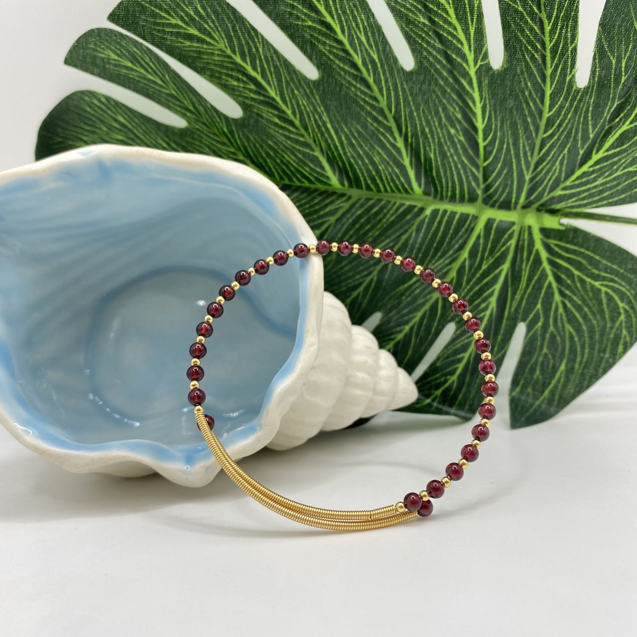 wire wrapped crysral bracelets beads