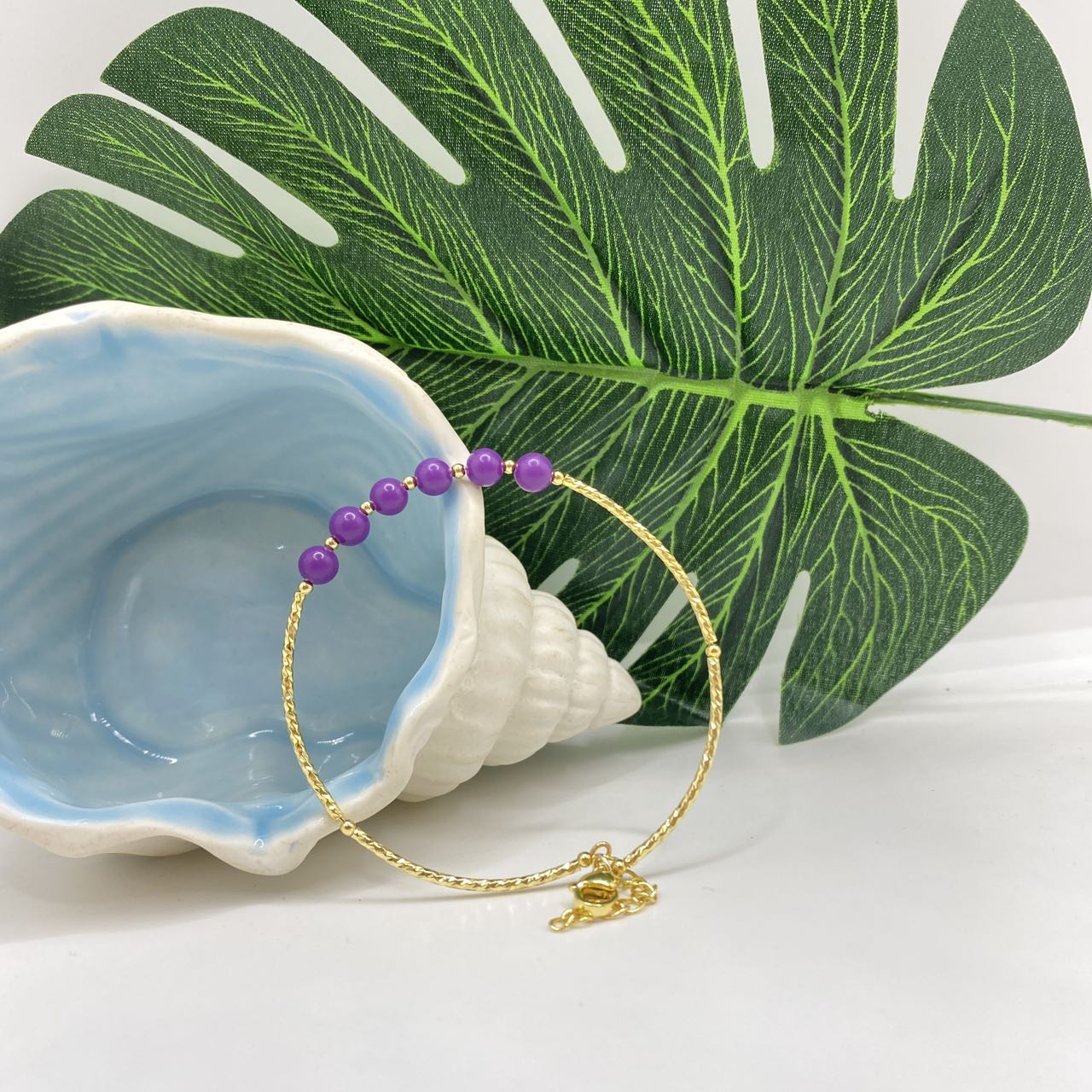 wire wrapped crysral bracelets beads