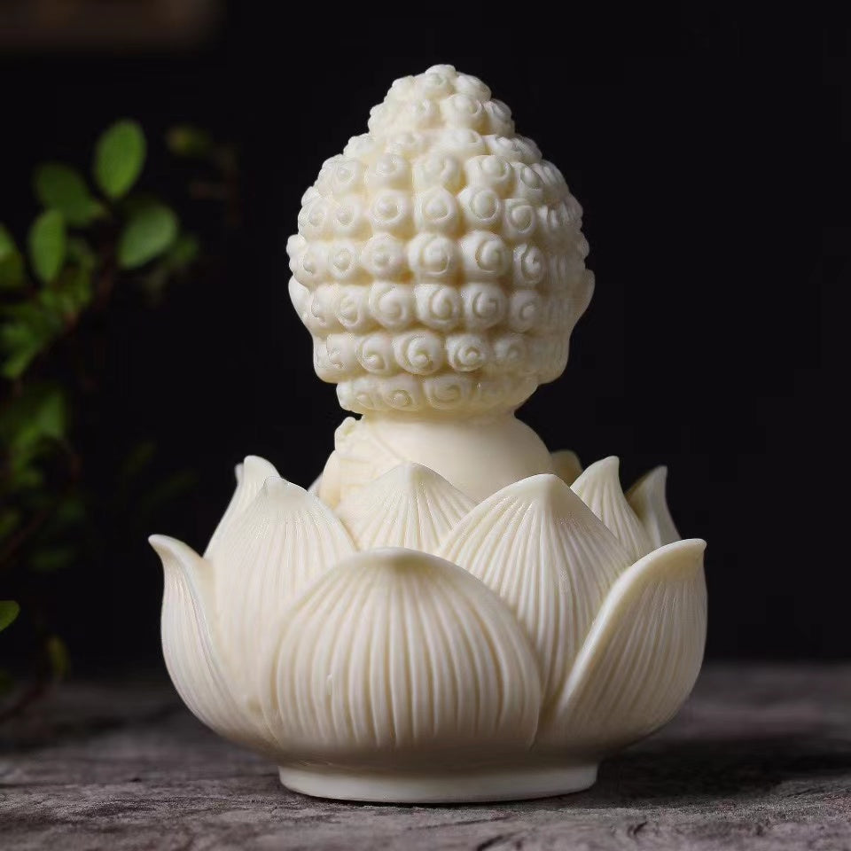 Ivory Nut mini Buddha