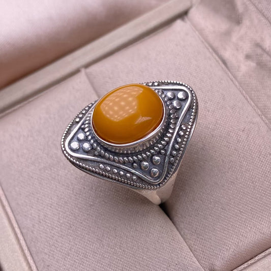 beeswax S925 ring